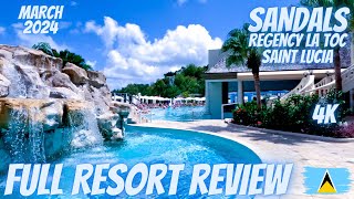 Resort Review Sandals Regency La Toc St Lucia  March 2024