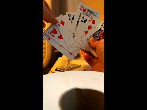 Quicksort Algorithm with playing cards