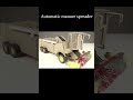 Automatic manure spreader - I made it out from cardboard