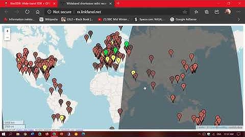 Using the Map display of Kiwi SDRs is a great way to have a day night visual