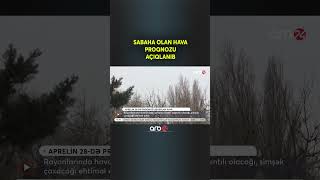 Sabaha Olan Hava Proqnozu Açıqlandı - Bu Bölgələrə Yağiş Yağacaq
