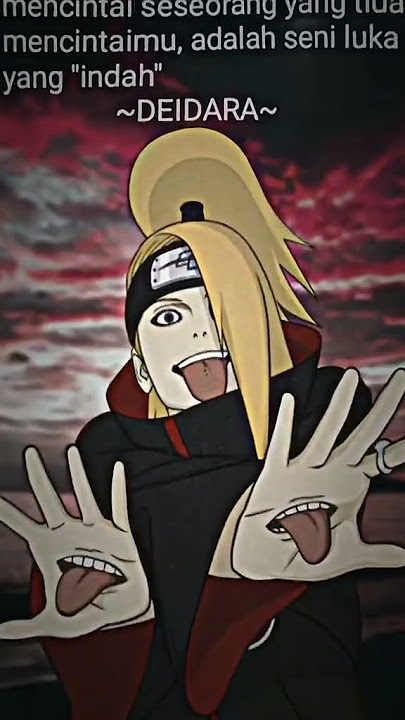 kata kata deidara