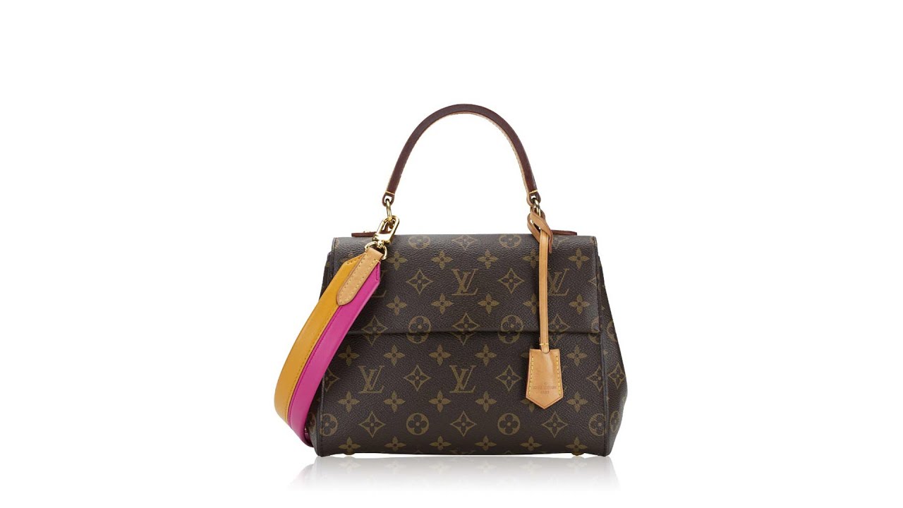 Louis Vuitton Monogram Cluny BB Bordeaux Fuchsia