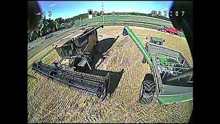 Falling out of trees & Power-looping farm equipment [DVR]