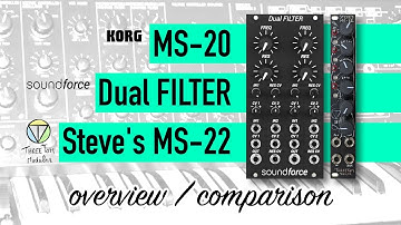 Soundforce DUAL FILTER / Threetommodular STEVE