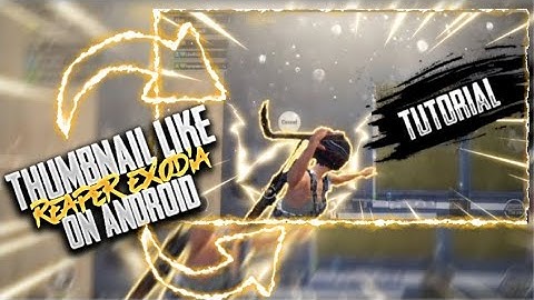 Make thumbnails like reaper exodia on android | pixel lab + pstouch | Rudy 2.0 YT|