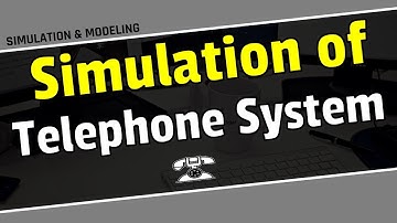 Simulation of Telephone System (Bangla) || Simulation & modeling bangla tutorial.