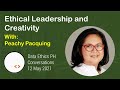 Data ethics conversations  peachy pacquing  ethical leadership and creativity