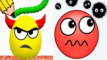 Satisfying ASMR All Levels Gameplay / Hide Balls vs Draw To Smash