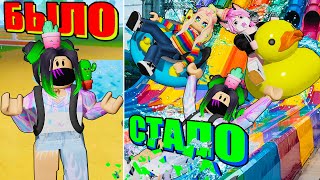 ПОСТРОИЛА АКВАПАРК МЕЧТЫ! Roblox Waterpark Tycoon