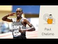 Paul Chelimo on his PB in Brussels 5000