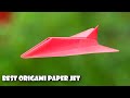 Best Origami Paper Jet Easy Paper Plane Origami Fighter Plane Easy Origami Plane That Flies Far 