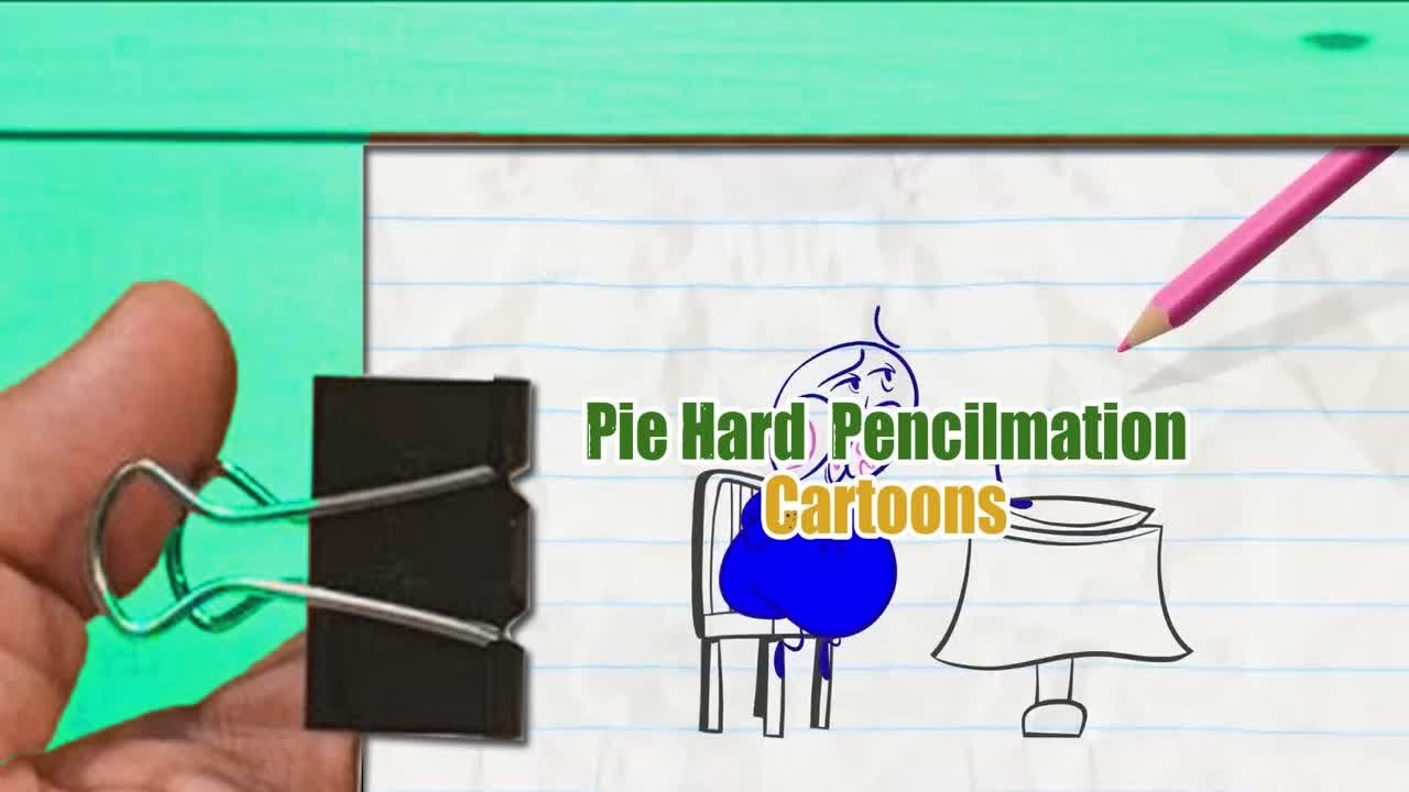 【Flip Book】 ”Pie Hard” Pencilmation Cartoons！Part 1 YouTube