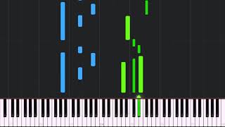 Vignette de la vidéo "Here With You - Mirai Nikki [Piano Tutorial] (Synthesia) // Torby Brand"