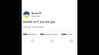 ukraine twitter making memes on russia compilation