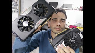 REPARO GTX 780TI + GTX 1660TI ARTEFATOS