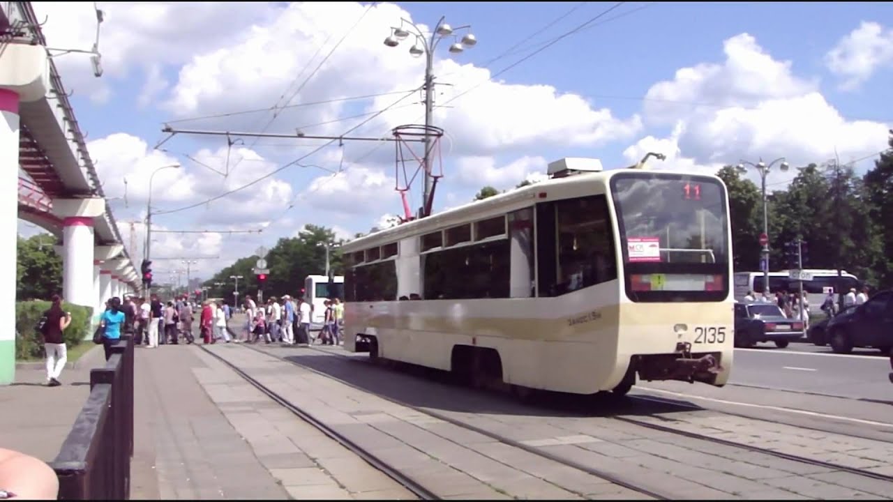 Moscow monorail & trams 11 July 2009
