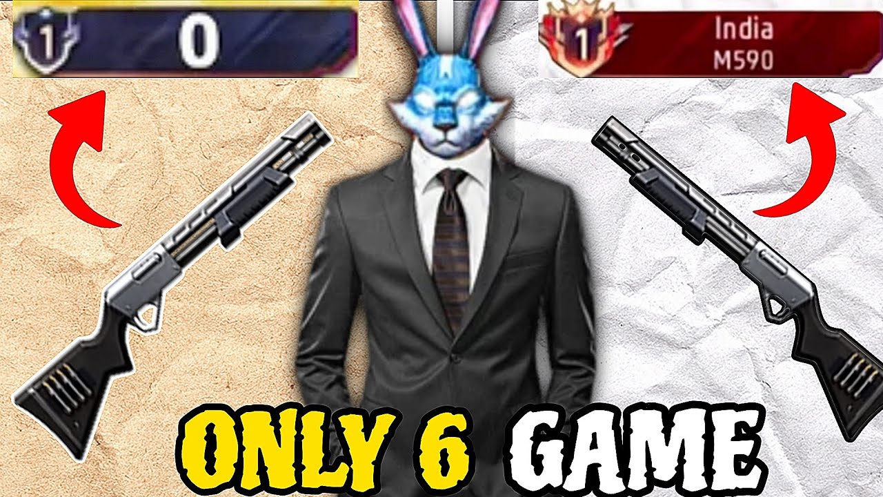 India Region Top 1 ( M590 ) Title Done ✅ | Mission All Gun Top 1 🤯 | Nonstop Playing 🔥 Ep - 06