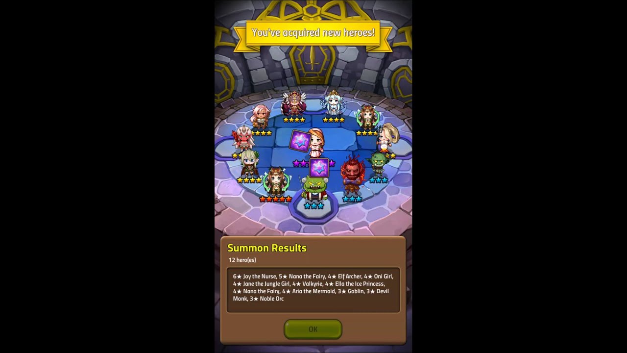 19,000 gems event summon in Dungeon Link (Special Event)