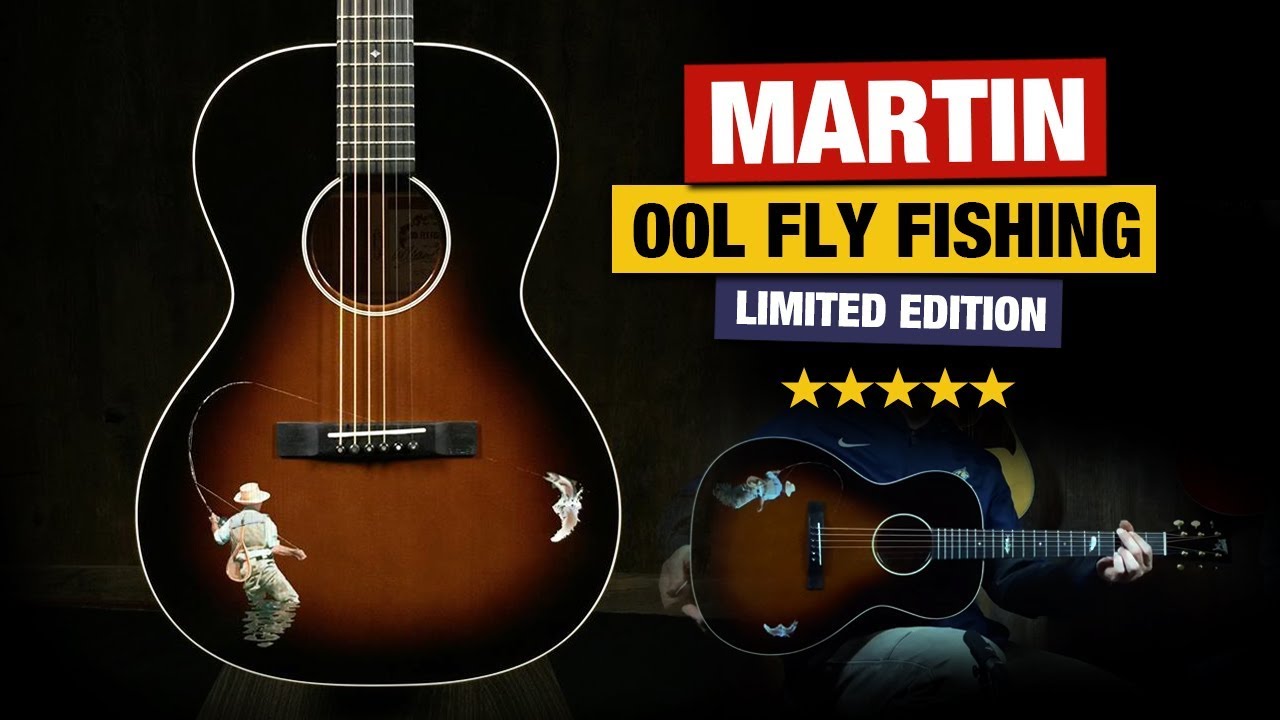 Martin 00L Fly Fishing Guitar - Limited to 100 Guitars 