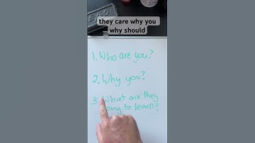 The 3 questions I answer for any course trailer script