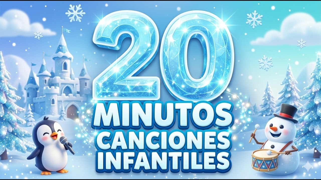 🎉 20 Minutos de Canciones Infantiles 🌈 Música Divertida para Cantar y Bailar 👶🎵