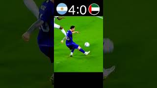 Argentina VS UAE 2022 Interesting Friendlies Match Highlights #football #shorts #youtube