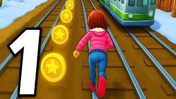 Subway Princess Runner - Gameplay Walkthrough Tutorial Part 1 All Levels Mobile Game (Android, iOs)