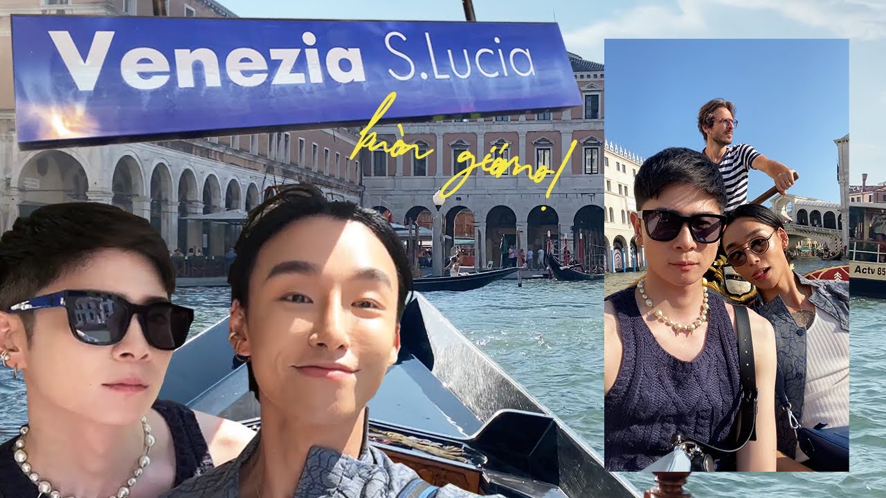 日韓カップル👬 | 前回喧嘩して観光しなかったヴェネチアにリベンジ🚣🏻‍♂️✨