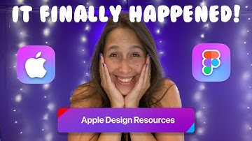 NEW Apple iOS 17 Figma library! | Walkthrough and how to use | Figma resource library 💛