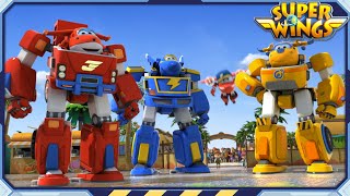 [SUPERWINGS2] Blockosaurus Park | Superwings | Super Wings | S2 EP35