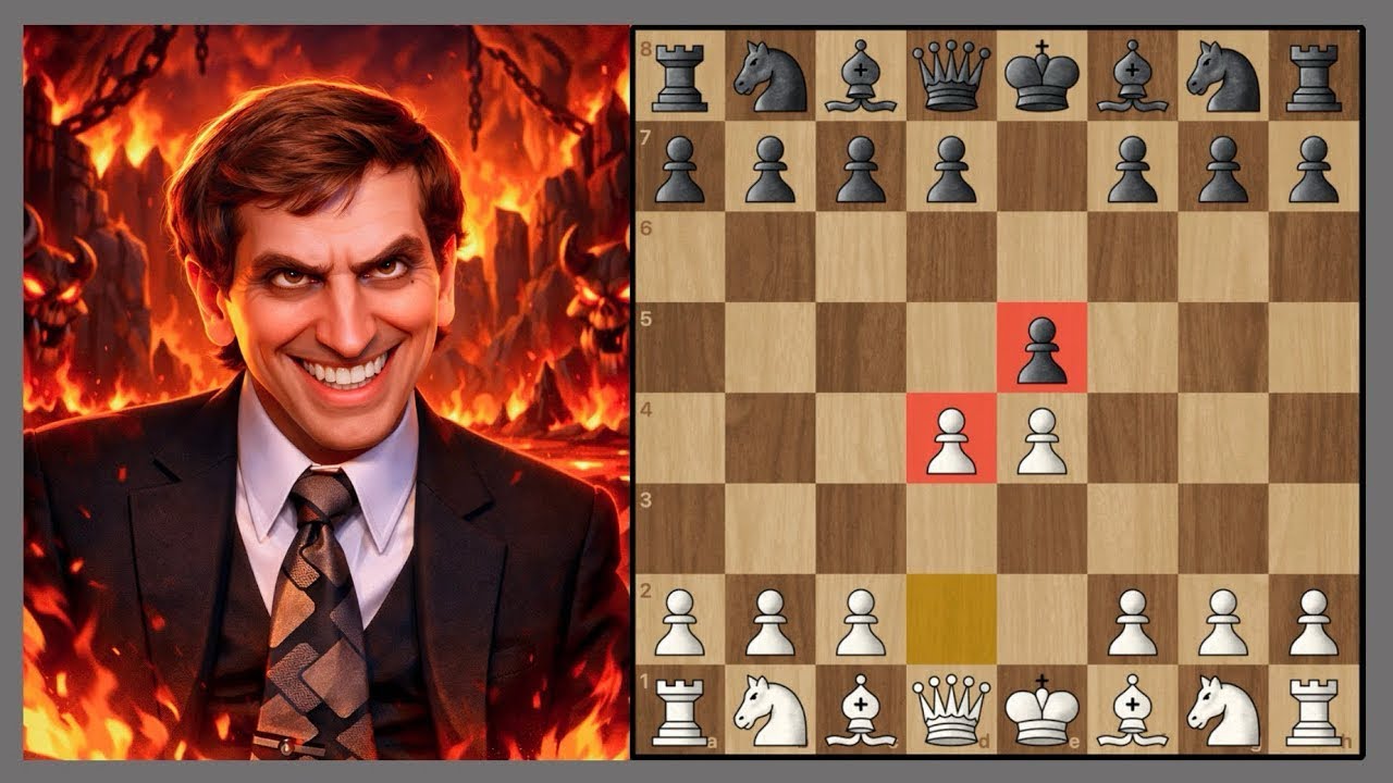 The HELL GAMBIT is COMPLETELY DEADLY 🔥♟️