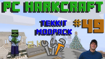 Minecraft Gameplay - Tekkit - PC Harkcraft - Part 49 - This Moon Is EMPTY!