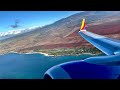 [4K] – Full Flight – Southwest Airlines – Boeing 737-8 Max – OGG-HNL – N8732S – WN1033 – IFS Ep. 659