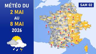 Météo Du Samedi 2 Au Vendredi 8 Mai 2026