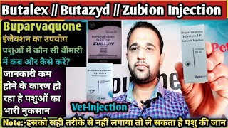 Butalex/Butazyd/Zubion(Buparvaquone)Injection का उपयोग पशुओं में कौन सी बीमारी में कब और कैसे करें?