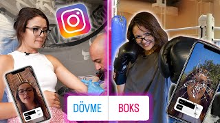 Instagram Taki̇pçi̇leri̇m Bi̇r Günümü Yönetti̇ Boks Maçi Yaptim 