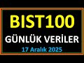 17 Aralık #TERA,  #BOFA #A1CAP #INFO #ISYATIRIM #bist100 Verileri Alan ve Satan Aracı Kurumlar