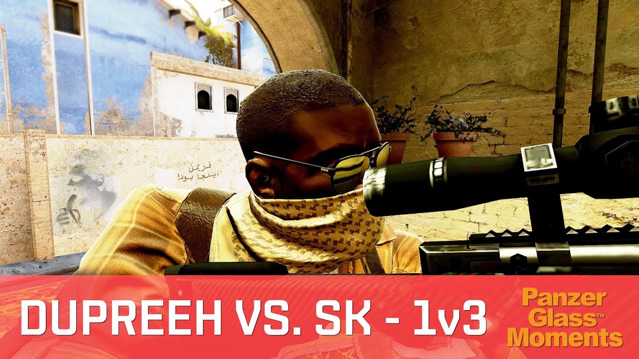 PanzerGlass Moments: dupreeh 1 vs. 3 AWP play vs. SK