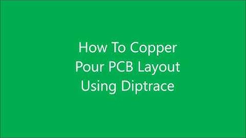 How to Copper Pour PCB Layout | Diptrace | [Urdu/Hindi]