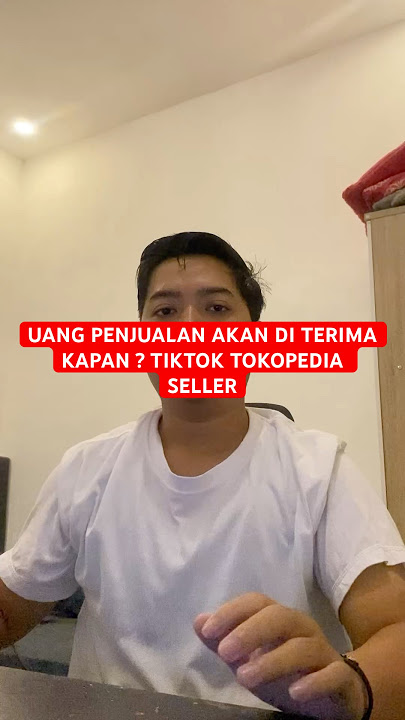 PENARIKAN SALDO TIKTOK SELLER TOKOPEDIA #bisnisonline #daftarseller #tiktokseller #tokopediaseller
