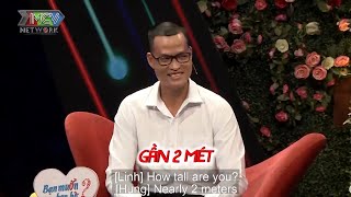 Soái ca cao 2M siêu ngọt ngào cưa đổ nàng nấm lùn làm ông mai bà mối mừng rỡ vì quá đẹp đôi