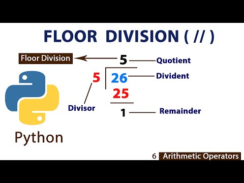 Python // Operator - Floor Division in Python - AskPython