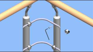 Assembly video: Prova Alu Banister System - PS25 by Dolle A/S 358 views 9 years ago 23 seconds