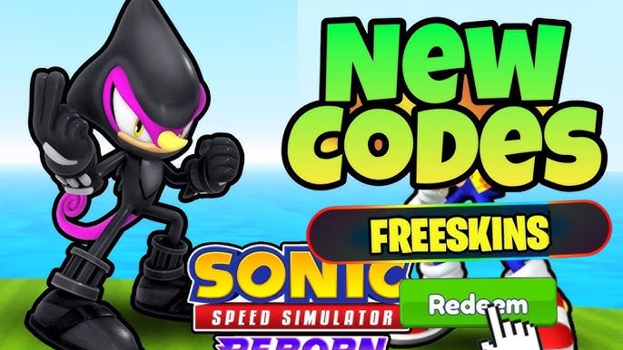 Roblox : Code Sonic Speed Simulator December 2023 - Alucare