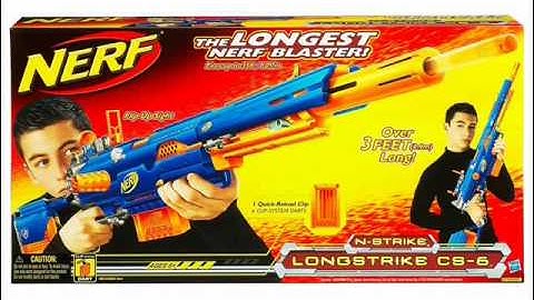 A Look At The New Nerf LongStrike, And Deploy