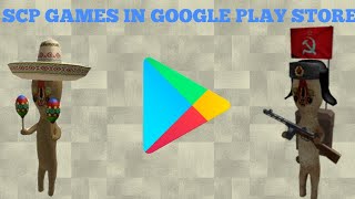 SCP GAMES ON GOOGLE PLAY STORE screenshot 1