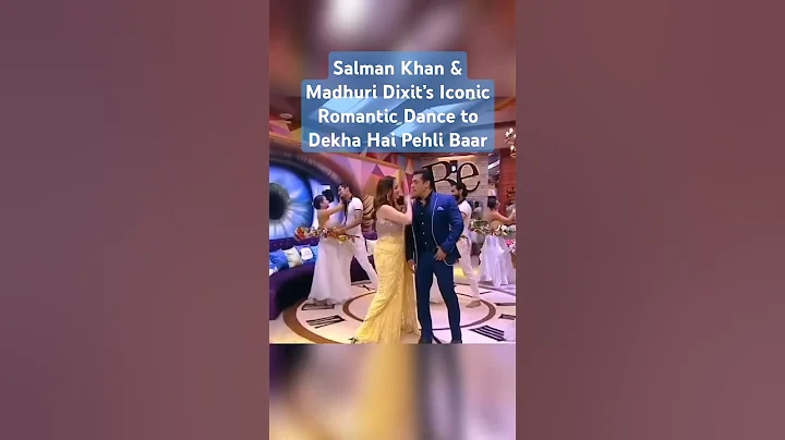 Salman Khan & Madhuri Dixit’s Iconic Romantic Dance to Dekha Hai Pehli Baar#SalmanKhan #MadhuriDixit