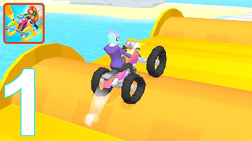 Scribble Rider - All Levels Gameplay Walkthrough #01 (Android, iOS)