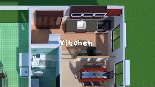 Split Level Type House Design 82sqm